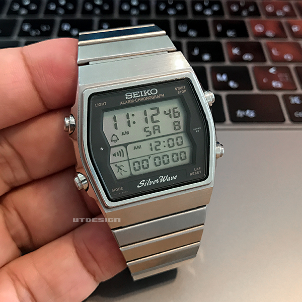 セイコー シルバーウェーブ デジタル腕時計 - 腕時計(デジタル)