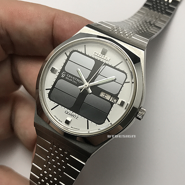 Citizen crystron shop solar cell