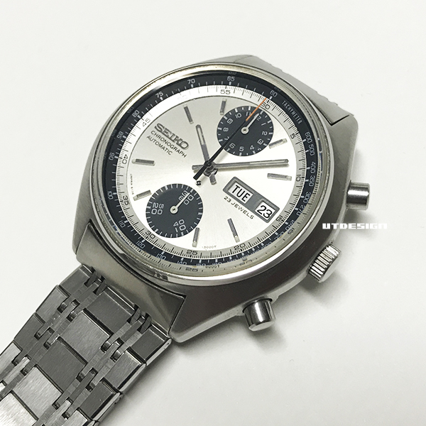 少し豊富な贈り物 【即決】SEIKO セイコー 縦目クロノグラフ 6138