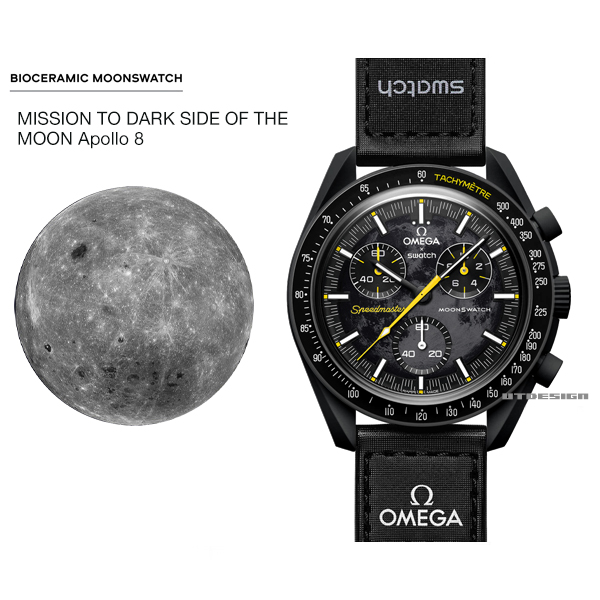 OMEGA X SWATCH / MOONSWATCH-MISSION TO DARK SIDE OF THE MOON Apollo 8 ...