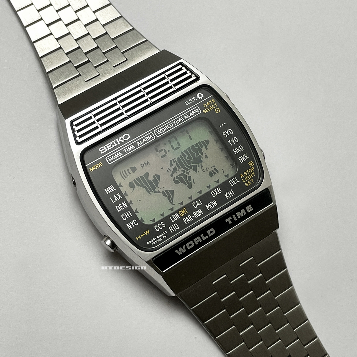 SEIKO / WORLD TIME A239 ATLUS | UTDESIGN