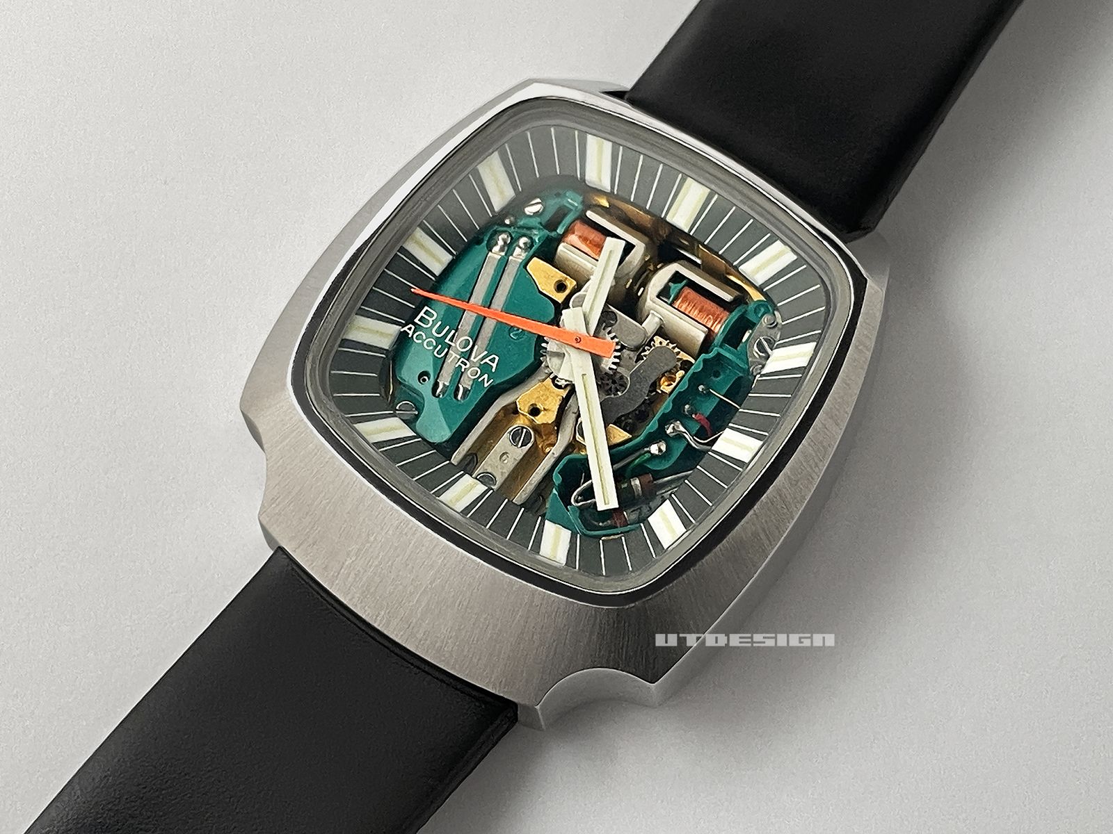 極美品✨ BULOVA ブローバ アキュトロン オープンハート 裏スケ