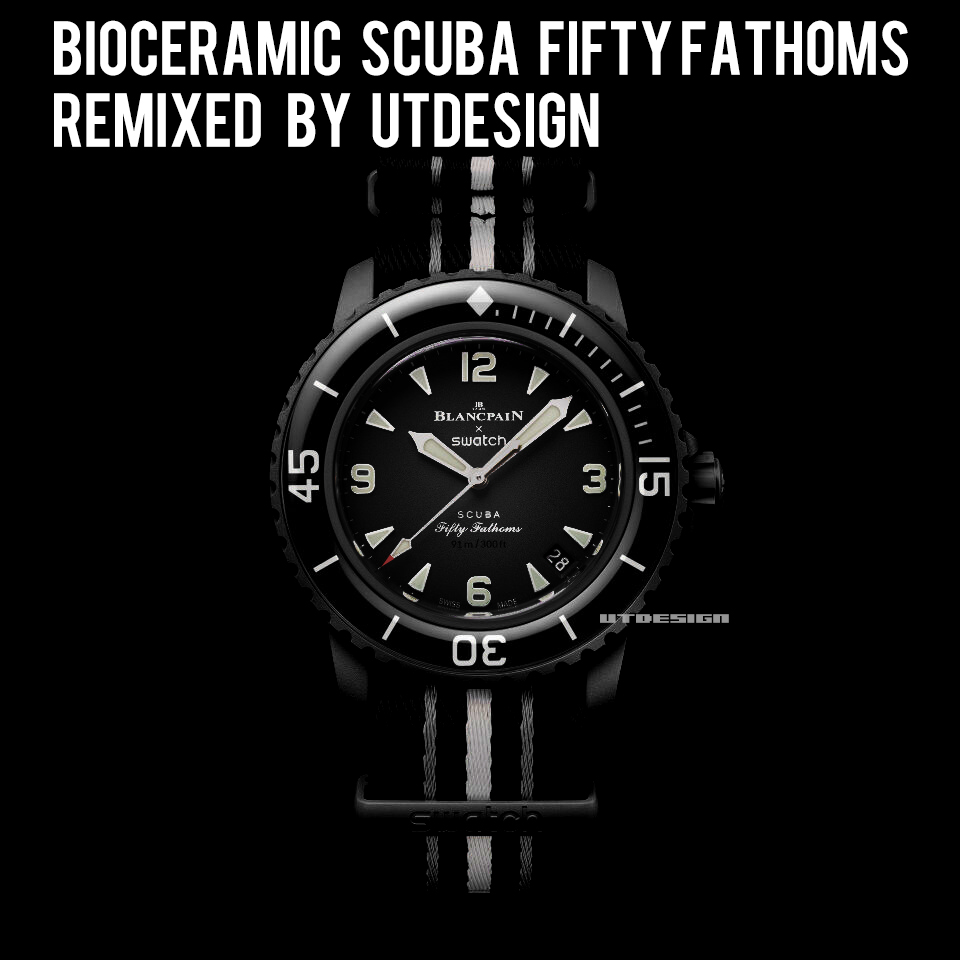 BLANCPAIN x SWATCH / FIFTY FATHOMS REMIXED BY UTDESIGN | UTDESIGN